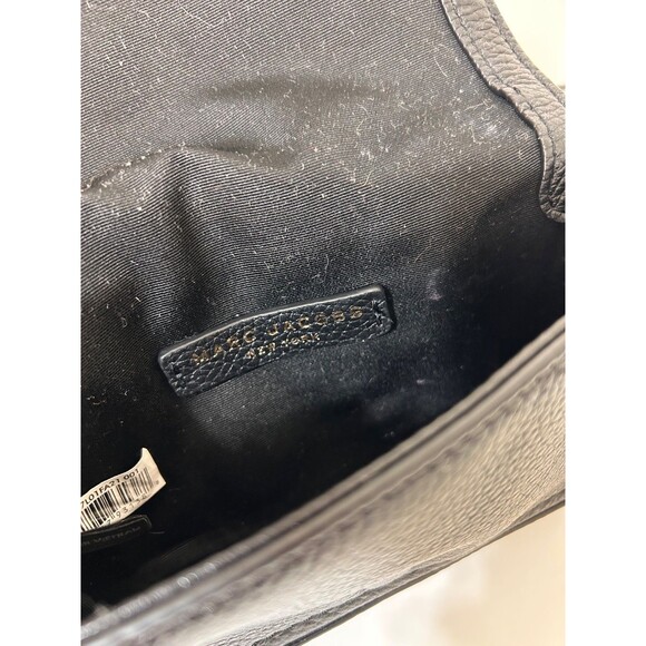 Marc Jacobs Groove Mini Bag Black Gold Hardware Leather Crossbody H107L01FA21 - Picture 15 of 15